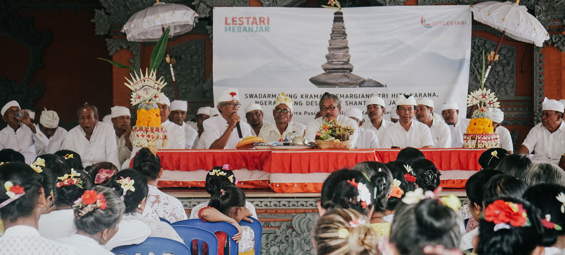 Continue #MakeanImpact, BPR Lestari Mebanjar present in Desa Ulakan Karangasem