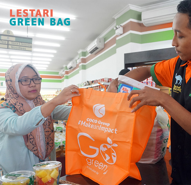 Lestari Green Bag